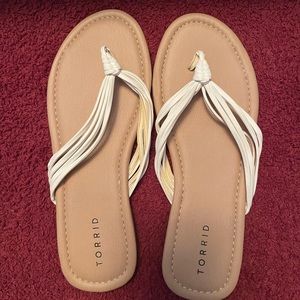 Strappy Torrid sandals, size 9